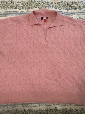 NONAME CASHMERE Short-Sleeve Top